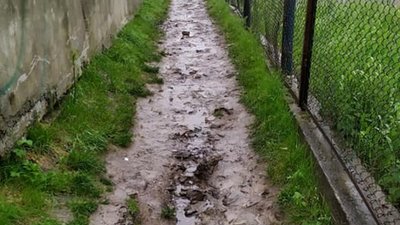 У Садового просять відремонтувати доріжку (ФОТО)
