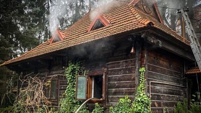 У Львові горів деревʼяний житловий будинок