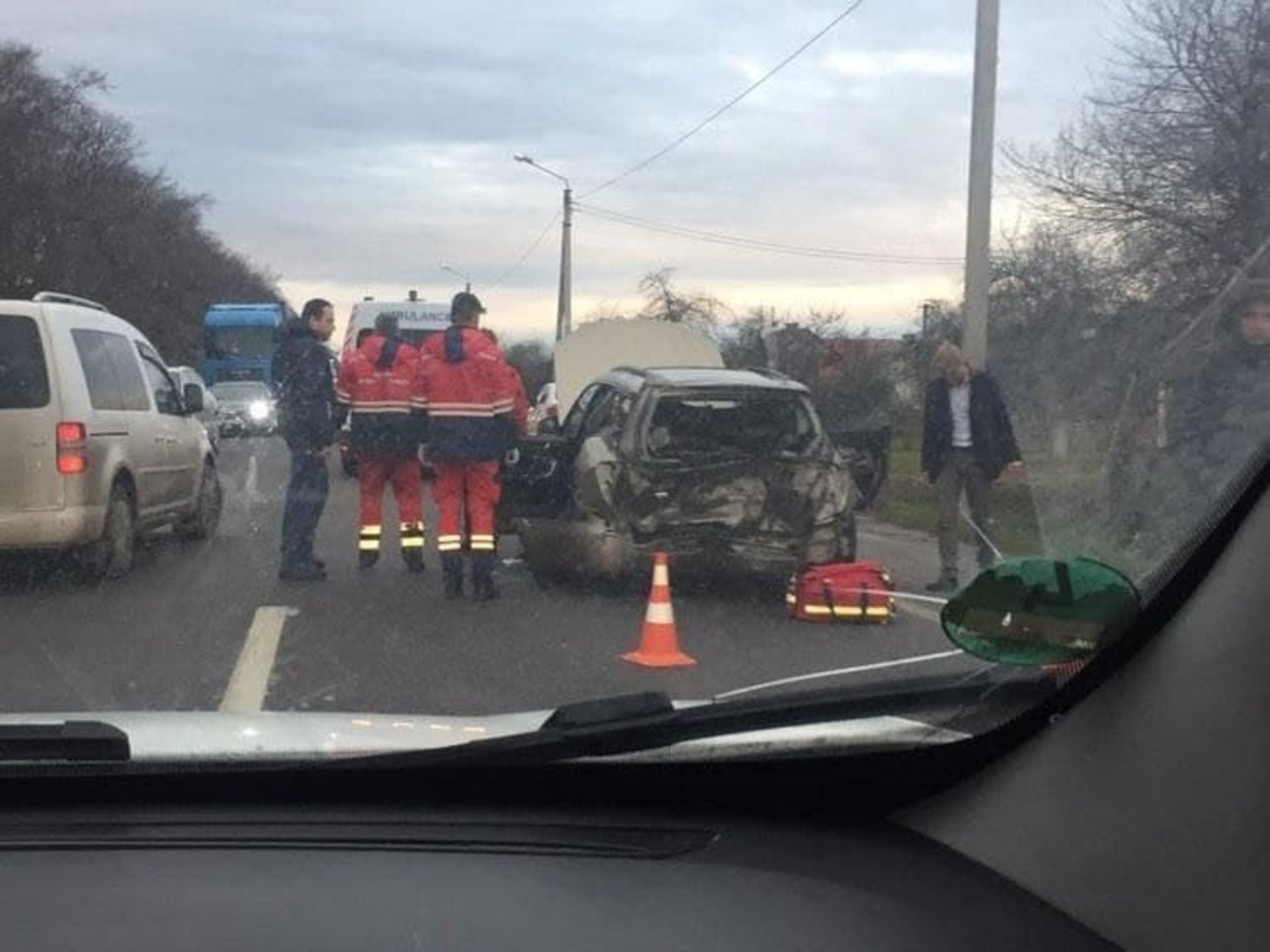 У Городку сталася потрійна ДТП з потерпілими, фото Варта-1