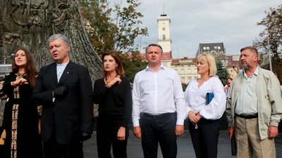 Сьогодні принципово важливо, аби саме Синютка став міським головою Львова, - Порошенко