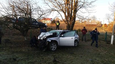 На Львівщині внаслідок ДТП загинув пасажир «Ауді»