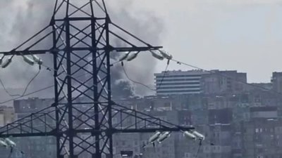 У Львові гасять пожежу у спальному районі