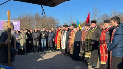 На Львівщині віддали шану трьом захисникам