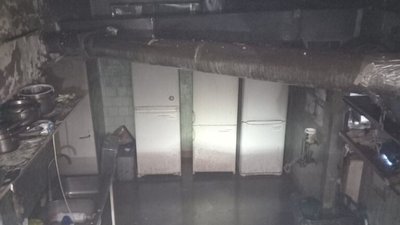 У Львові горів заклад громадського харчування (ФОТО)