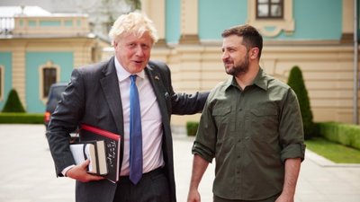 Джонсон знову завітав із неоголошеним візитом у Київ