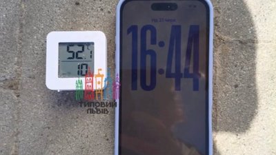 У Львові на сонці зафіксували рекордну температуру