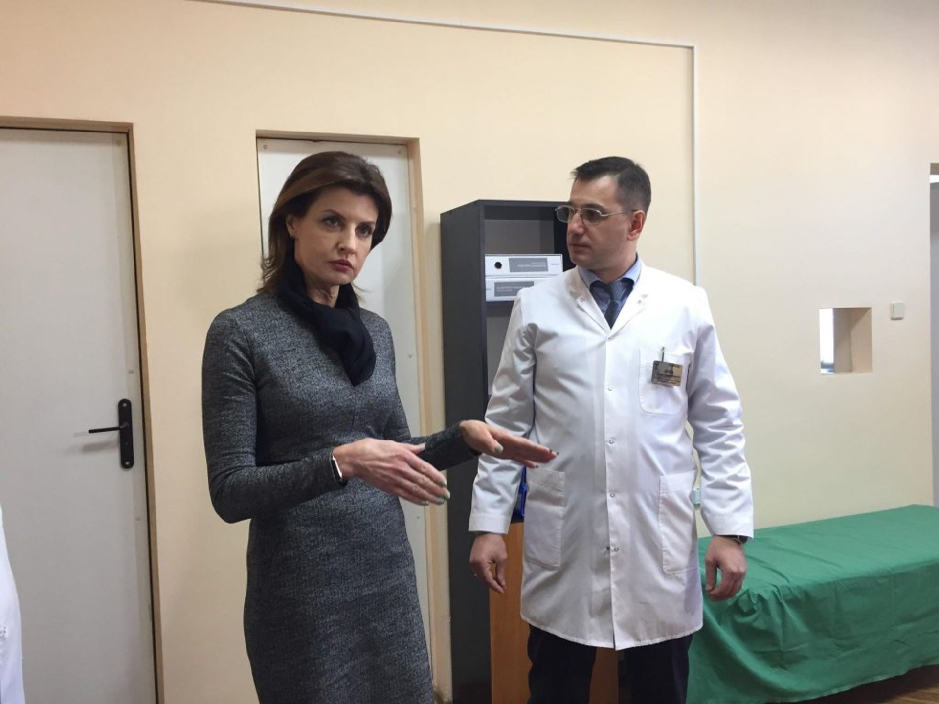 Марина Порошенко відвідала онкологічний центр у Львові. Фото 4studio