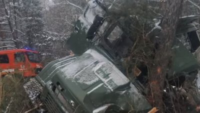 На Львівщині 13 військовослужбовців отримали тілесні ушкодження у ДТП (ВІДЕО)