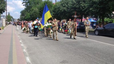 Стрийська земля поховала вже 14-го воїна сучасної війни (ФОТО)