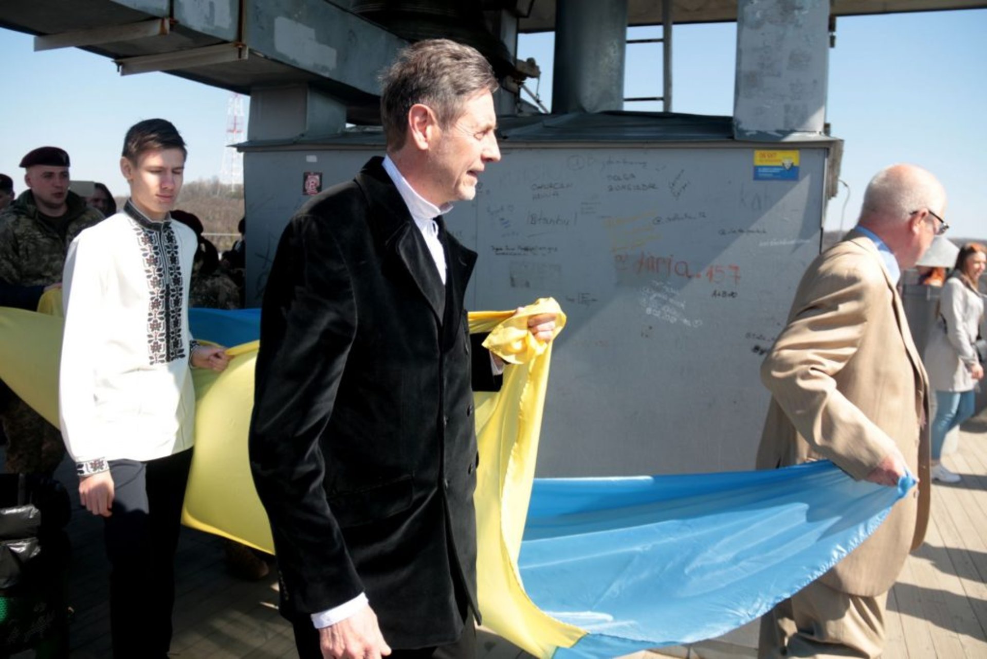 Відзначення 29-тої річниці підняття синьо-жовтого стягу над Ратушею. Фото 4sudio