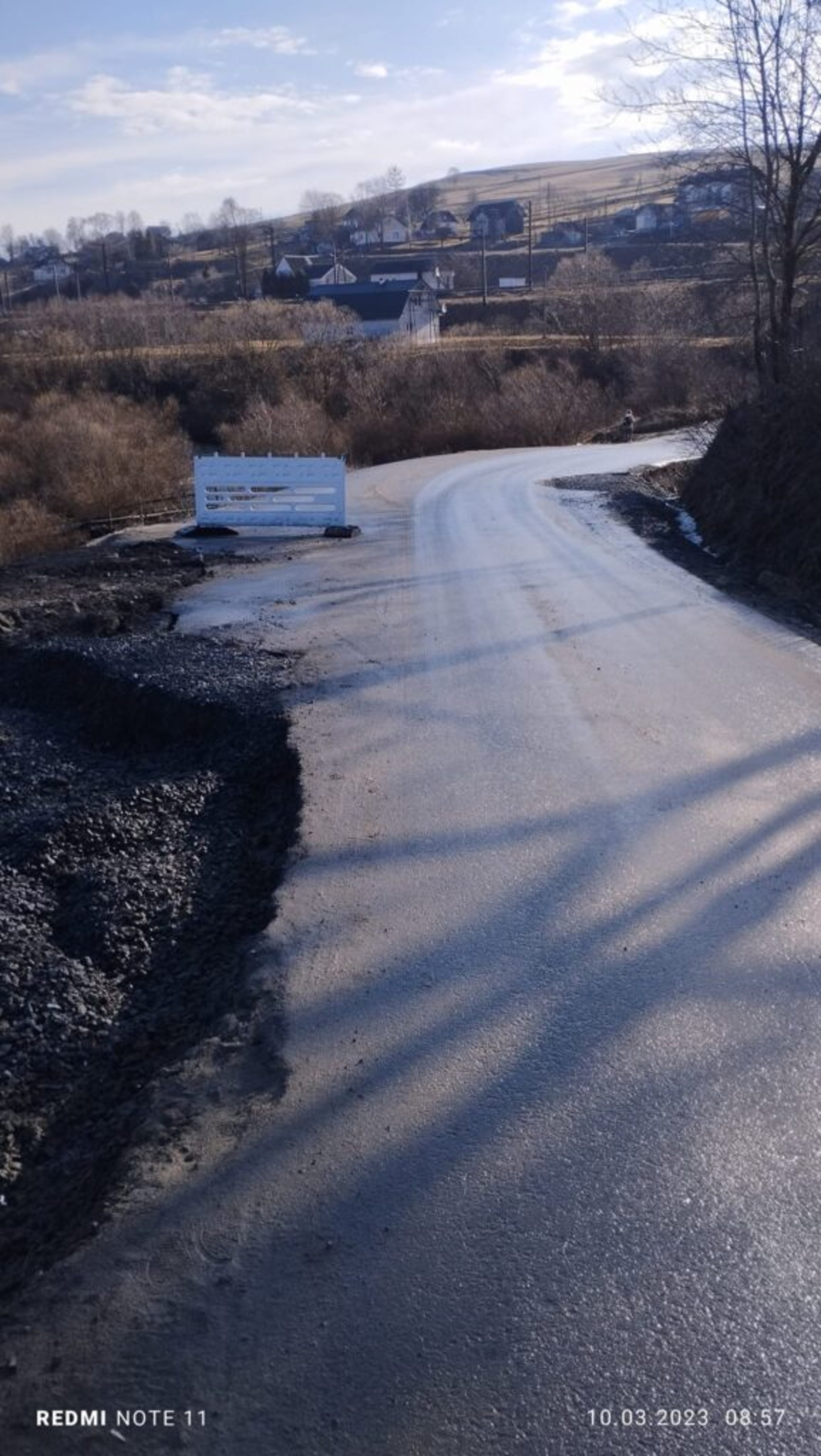 На Львівщині зійшов асфальт