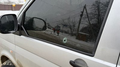 У мережі показали відео з місця обстрілу бусу ТЦК