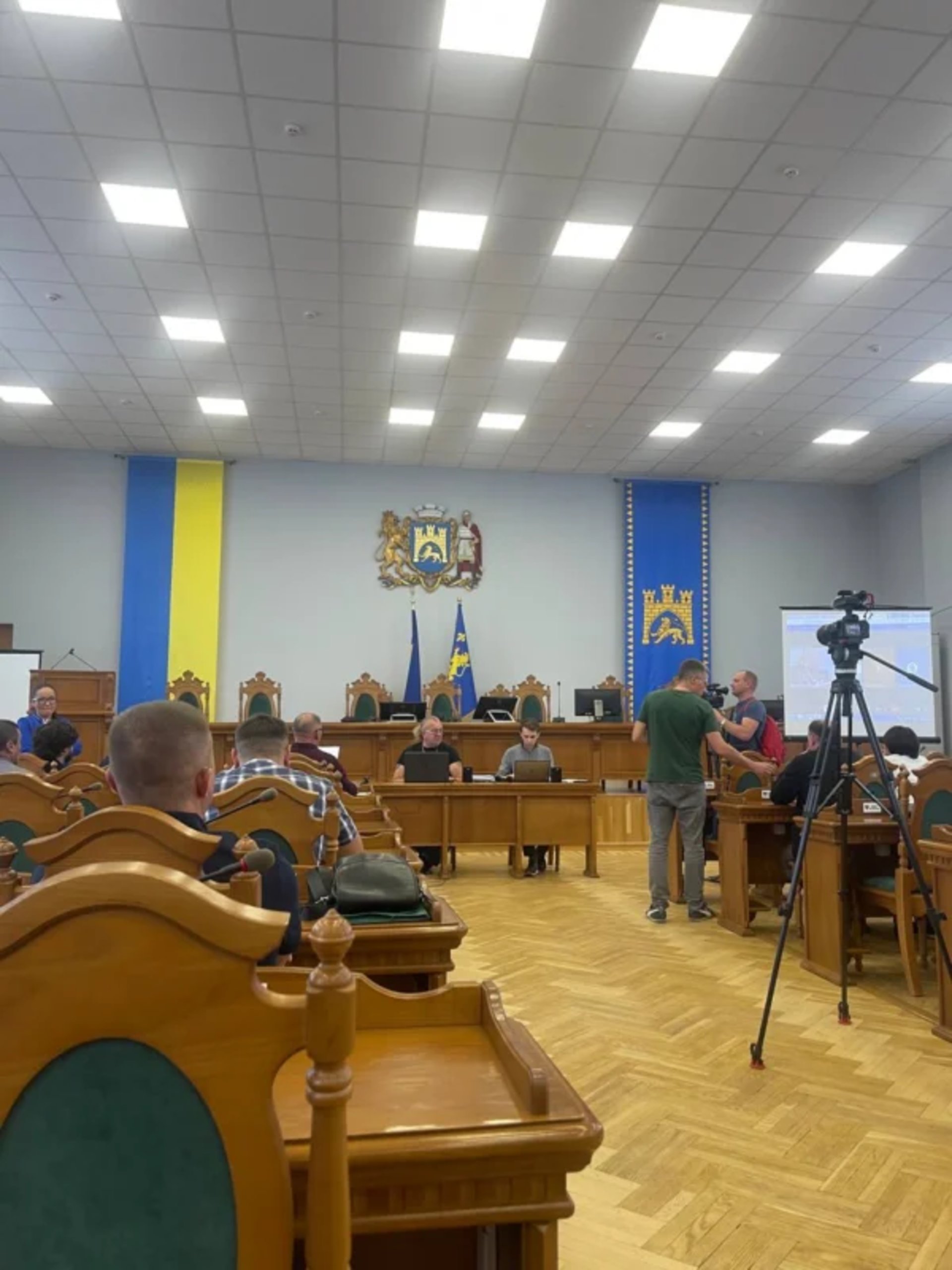 Засідання комісії Львівської районної ради, фото Олег ДОВГАНИК, Четверта студія