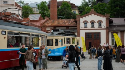 У Львові відзначили 132-річчя електричного трамвая (ФОТО, ВІДЕО)
