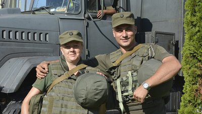 Із зони проведення Операції Об’єднаних Сил  додому повернулись гвардійці (ФОТО)