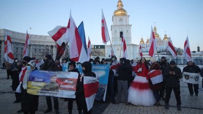 У Києві вшанували пам'ять загиблого на Майдані білоруса (ФОТО)