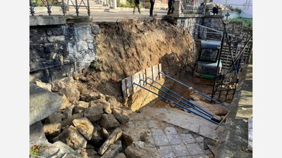У Львові відновлюють центральний вхід до храму св.Іоана Золотоустого