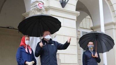 Вже здоровий: як Садовий у центрі Львова порушував закон