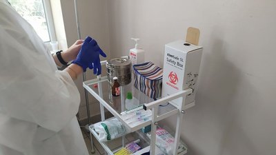 У Львові розпочали вакцинацію освітян (ВІДЕО)