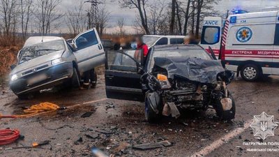 На Львівщині за вихідні у ДТП загинуло троє людей