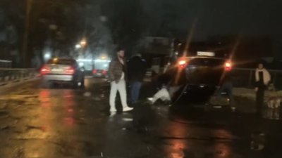 У Львові перекинувся автомобіль (ВІДЕО)