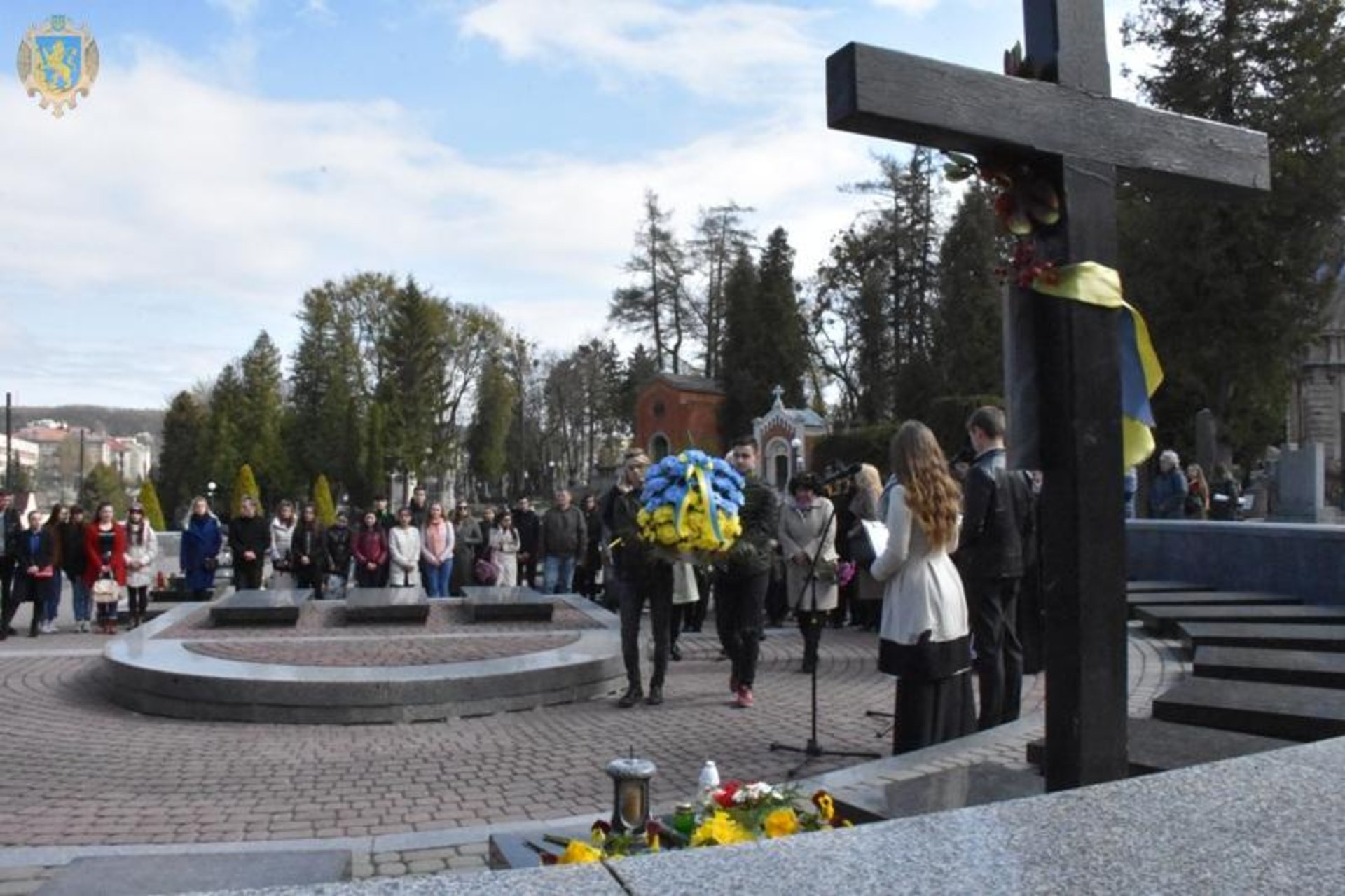 На Личакові вшанували пам'ять Бориса Возницького. Фото: прес-служба ЛОДА.