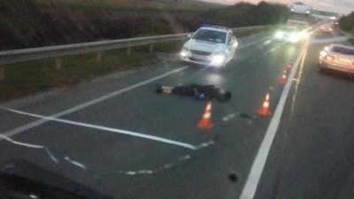 Поблизу Львова автомобіль на смерть збив людину (ФОТО)