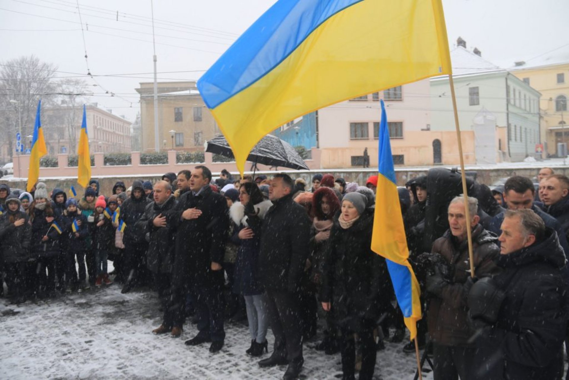Вшанування пам`яті Михайла Вербицького, Львів, 07.12.18