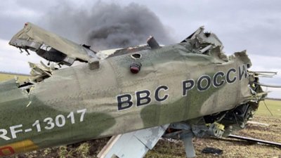 З’явилось відео збитого літака під Миколаєвом