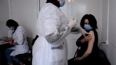 У Моршині масово вакцинують жителів від коронавірусу (ВІДЕО)