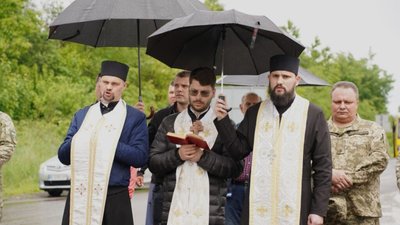 Дрогобицька громада попрощалась з полеглим захисником