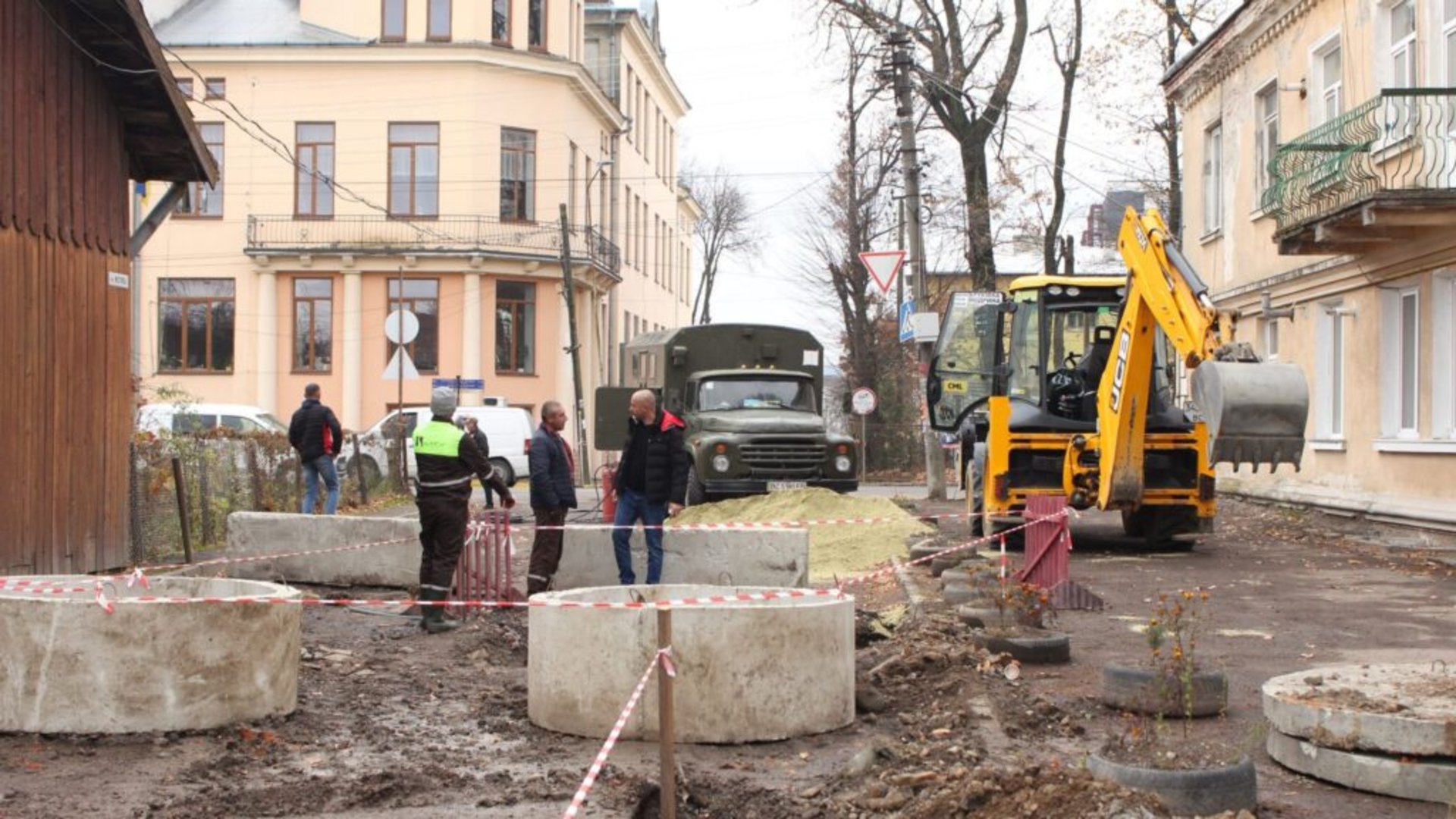 У Дрогобичі відремонтують вулицю Василя Стуса, фото ДМР