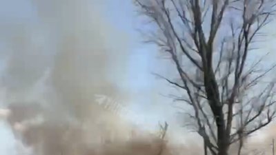 На Львівщині палять суху траву (ВІДЕО)
