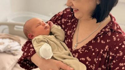 У Львові дружина загиблого військового народила сина