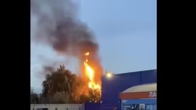 У Львові мало не згорів Епіцентр (ВІДЕО)