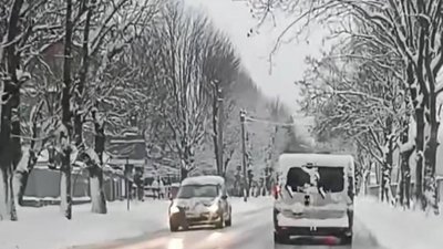 У Львові одна з вулиць вкрилась склом (ФОТО)