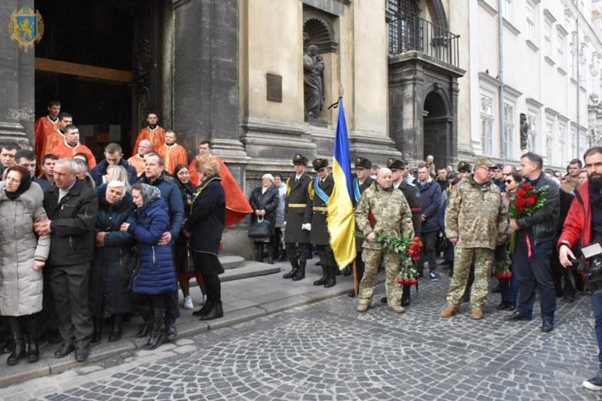 Львівщина прощається із загиблим військовослужбовцем Богданом Слободою