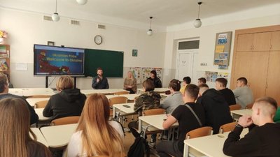 На Дрогобиччину приїхав американський волонтер Корпусу Миру