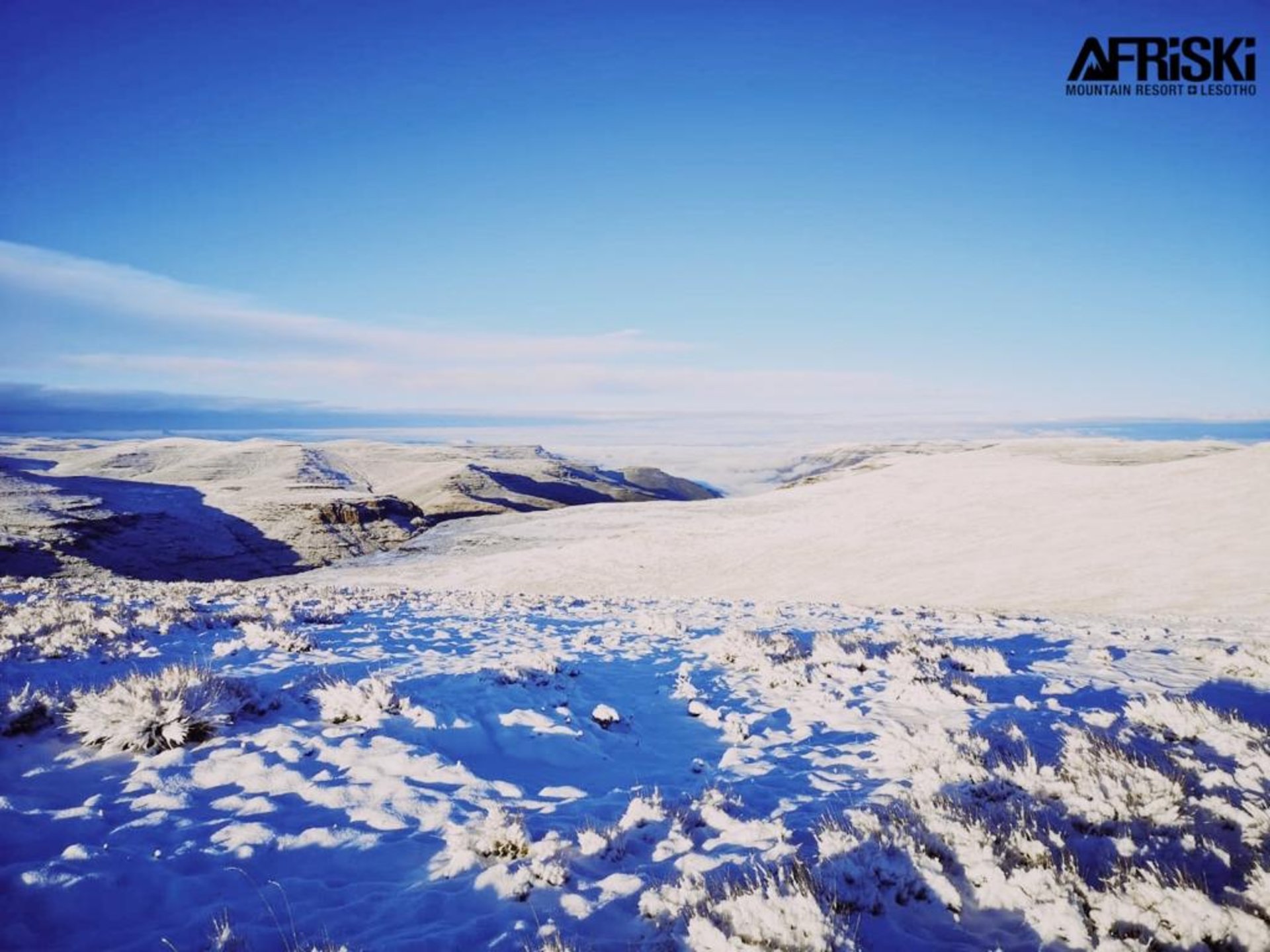 В Африці випав сніг. Фото: AFRISKI.