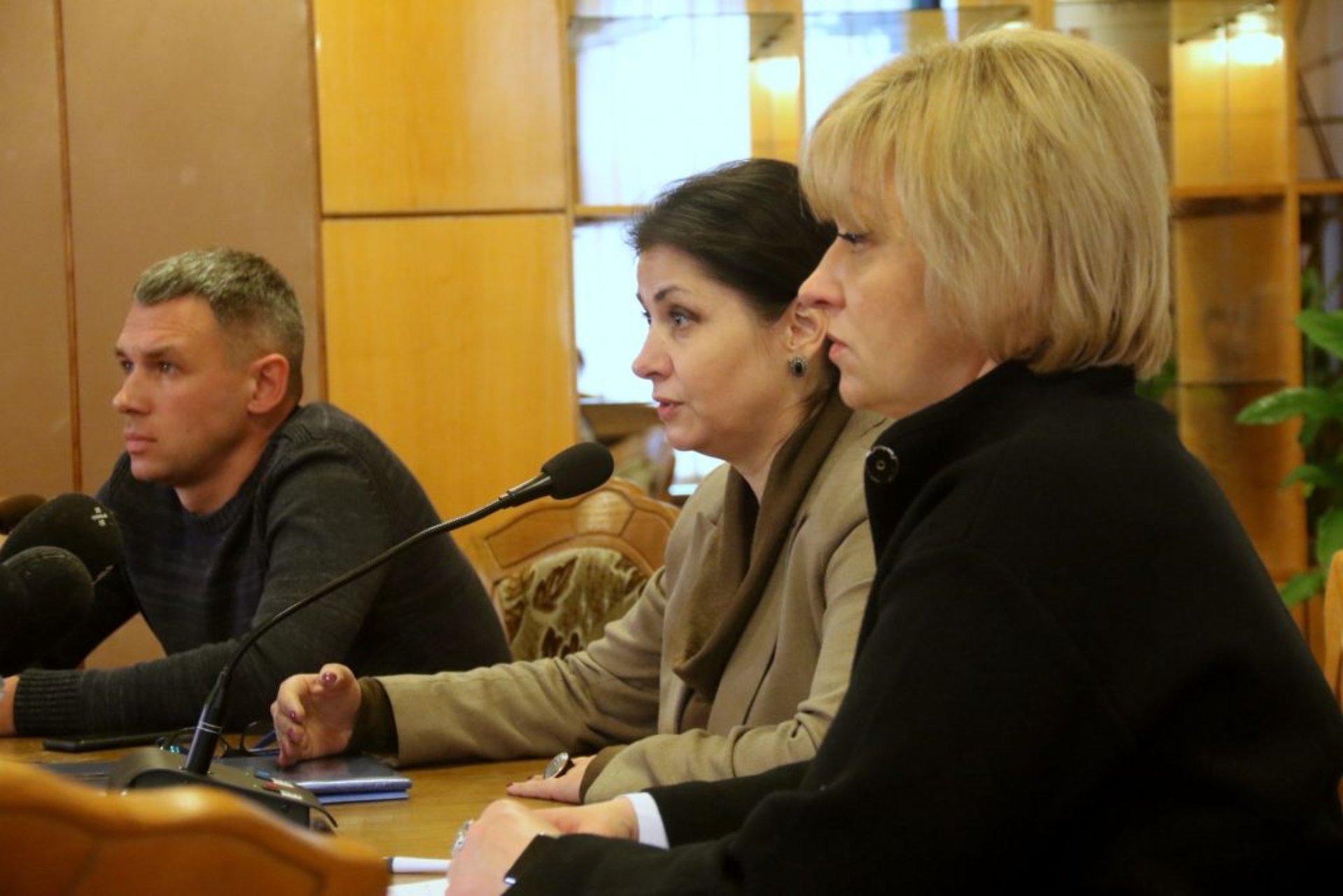 Зустріч Міністра у справах ветеранів України Ірини Фріз з учасниками АТО та ООС