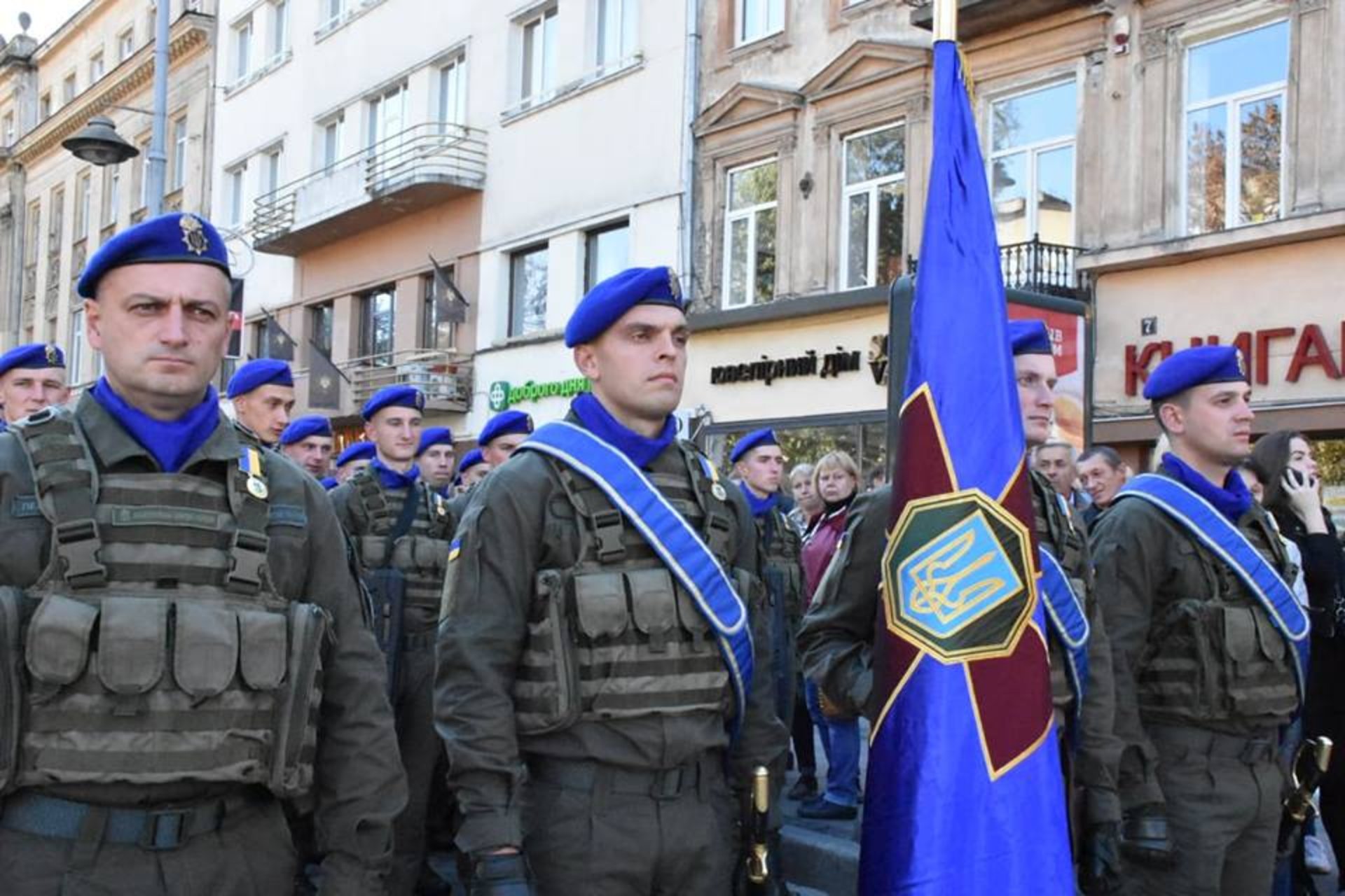 Вулицями Львова пройшов масштабний Марш захисників України. Фото прес-служба ЛОДА