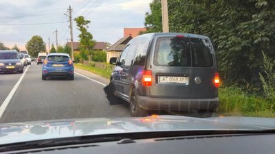 У Делятині не розминулись автомобілі (ФОТО)