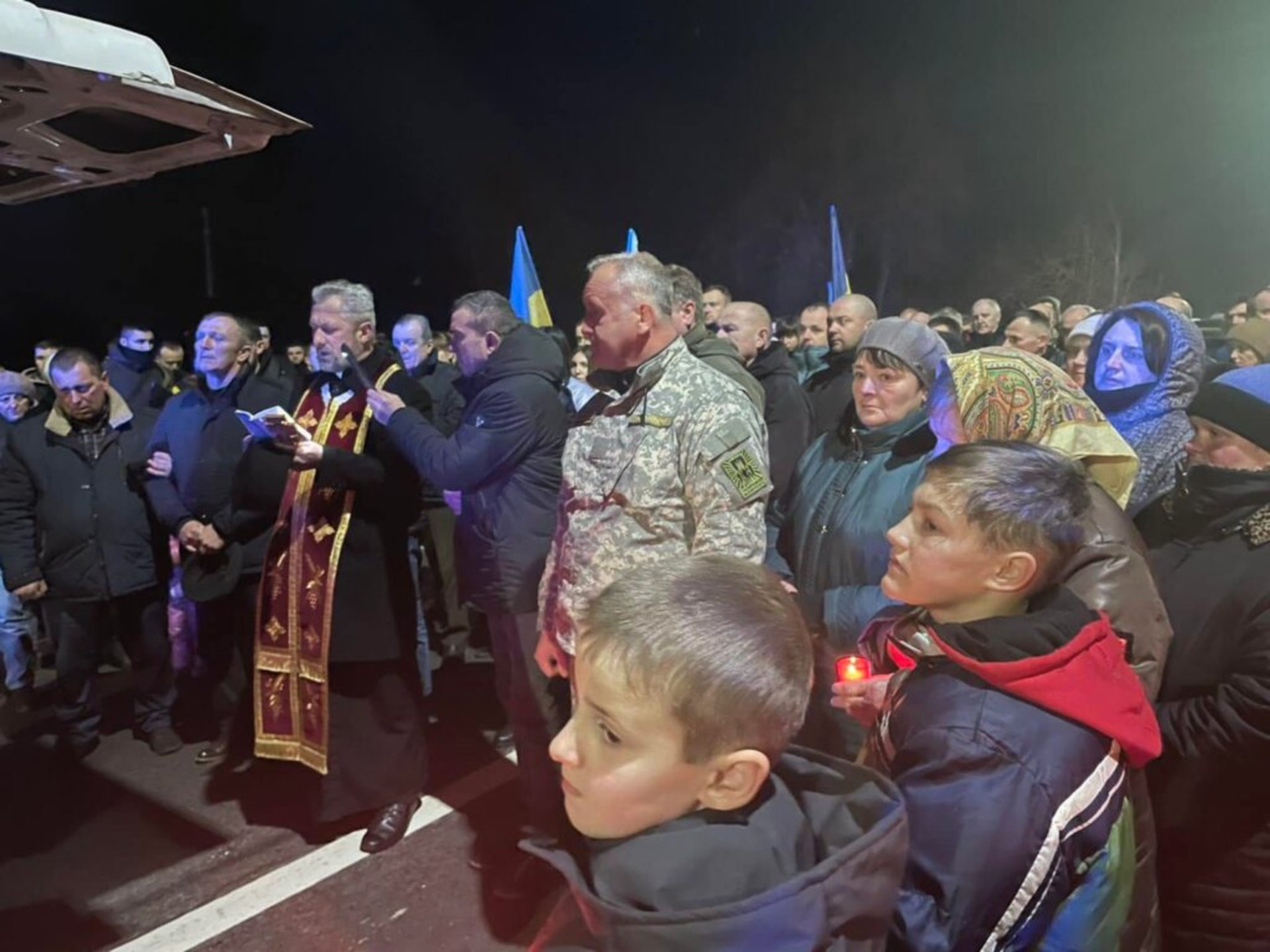 Стрий прощається з загиблим Героєм України, фото Стрийська міська рада