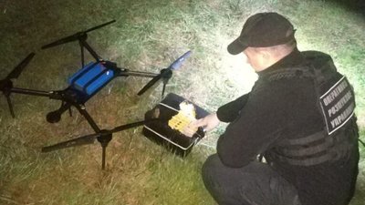 Оперативники Чопського загону зупинили повітряних контрабандистів (ВІДЕО)
