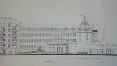 На Сихові  збудують катехитично-реколекційний центр  висотою понад 20 метрів