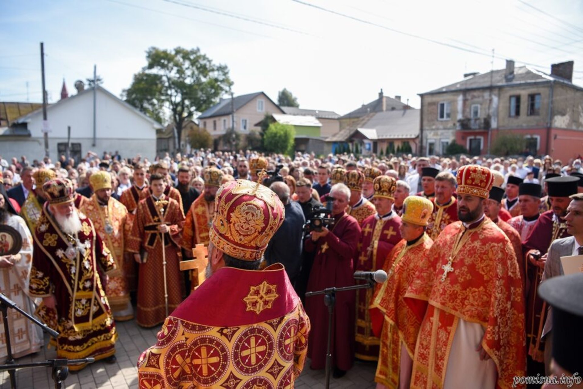 Епіфаній на Львівщині звершив освячення відновленого пам’ятника преподобному Іоану Вишенському., фото ПЦУ