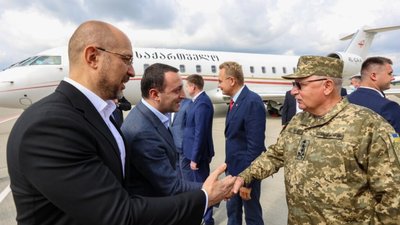 Шмигаль приїхав до Львова (ФОТО, ВІДЕО)