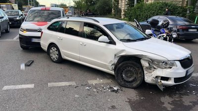 У Львові на Кульпарківській не розминулись три автомобілі (ФОТО)