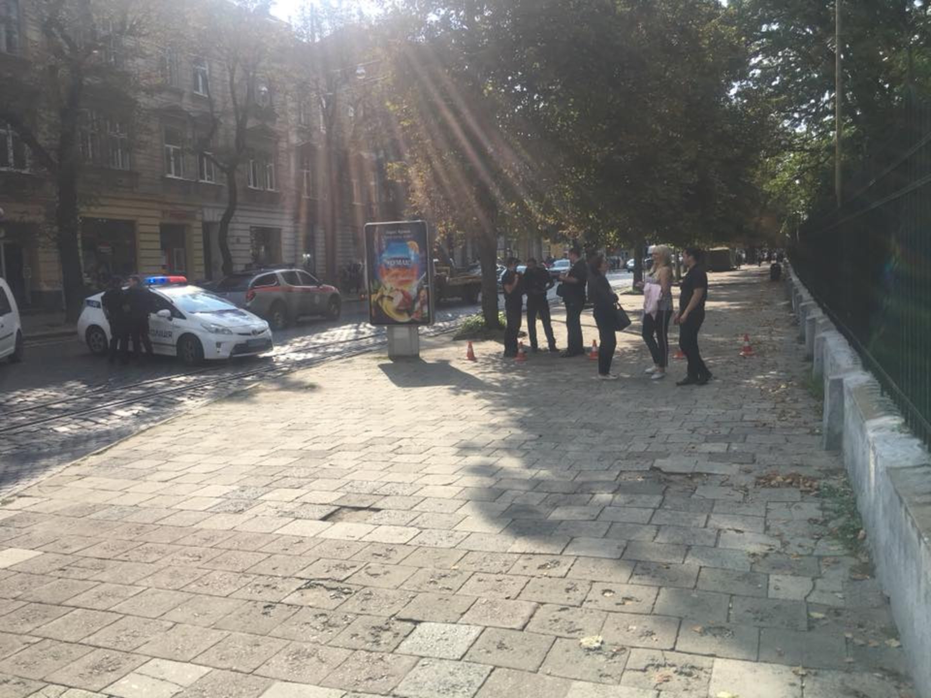 У Львові перекрито рух вулицею Бандери