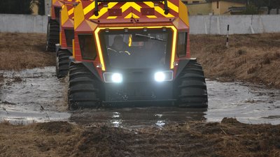 На Львівщині рятувальники отримали унікальні снігоболотоходи (ФОТО)
